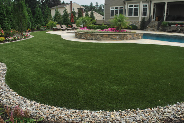 Artificial grass lawn in Detroit and all of Michigan